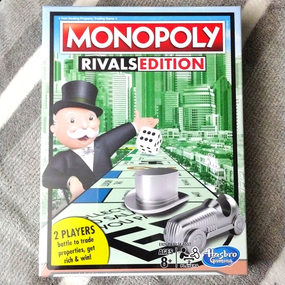Hasbro Toys Monopoly Rivals Edition Poshmark